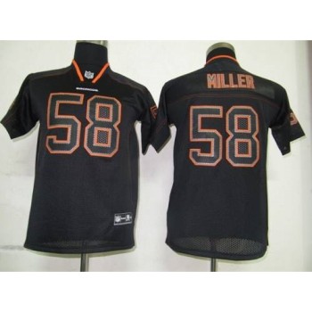 Broncos #58 Von Miller Lights Out Black Stitched Youth NFL Jersey Broncos #58 Von Miller Lights Out Black Stitched Youth NFL Jersey