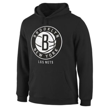 Brooklyn Nets Noches Enebea Pullover Hoodie Black Brooklyn Nets Noches Enebea Pullover Hoodie Black