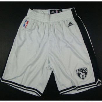 Brooklyn Nets White NBA Shorts Brooklyn Nets White NBA Shorts
