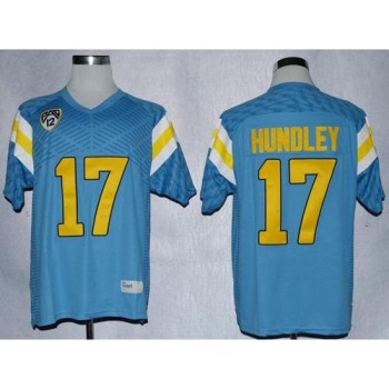Bruins #17 Brett Hundley Blue PAC-12 Patch Stitched NCAA Jersey Bruins #17 Brett Hundley Blue PAC-12 Patch Stitched NCAA Jersey