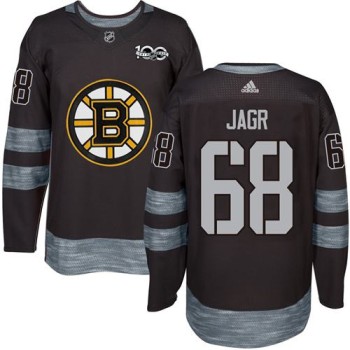 Bruins #68 Jaromir Jagr Black 1917-2017 100th Anniversary Stitched NHL Jersey Bruins #68 Jaromir Jagr Black 1917-2017 100th Anniversary Stitched NHL Jersey