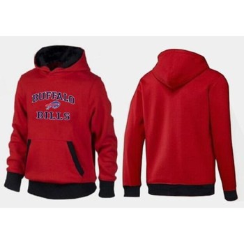 Buffalo Bills Heart & Soul Pullover Hoodie Red & Black Buffalo Bills Heart & Soul Pullover Hoodie Red & Black