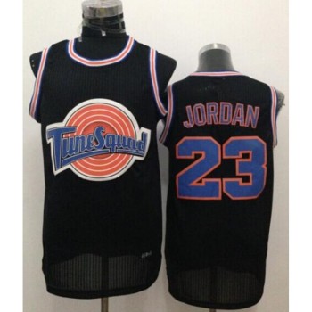 Bulls #23 Michael Jordan Black Tune Squad Stitched NBA Jersey Bulls #23 Michael Jordan Black Tune Squad Stitched NBA Jersey