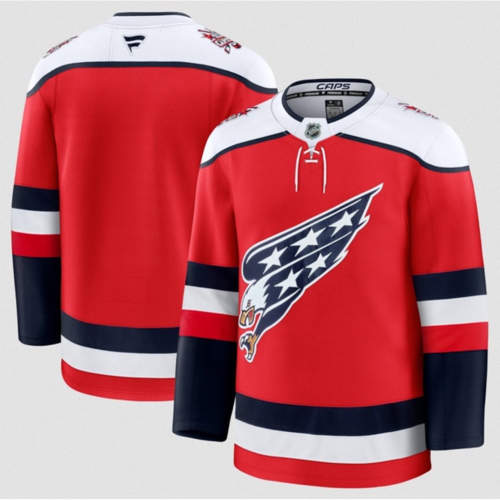 Youth Washington Capitals Blank Red 2025-26 Alternate Stitched Hockey Jersey Youth Washington Capitals Blank Red 2025-26 Alternate Stitched Hockey Jersey