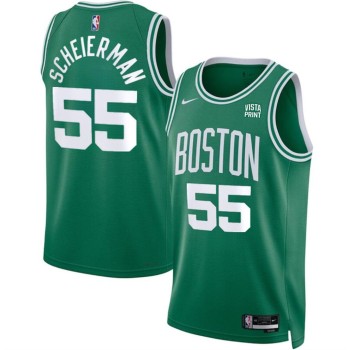 Men's Boston Celtics #55 Baylor Scheierman Kelly Green 2024 Draft Icon Edition Stitched Basketball Jersey Men's Boston Celtics #55 Baylor Scheierman Kelly Green 2024 Draft Icon Edition Stitched Basketball Jersey