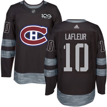 Canadiens #10 Guy Lafleur Black 1917-2017 100th Anniversary Stitched NHL Jersey Canadiens #10 Guy Lafleur Black 1917-2017 100th Anniversary Stitched NHL Jersey