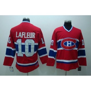 Canadiens #10 Guy Lafleur Stitched Red CH CCM Throwback NHL Jersey Canadiens #10 Guy Lafleur Stitched Red CH CCM Throwback NHL Jersey