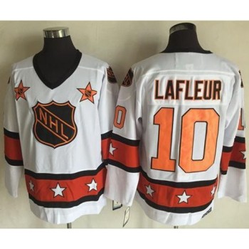 Canadiens #10 Guy Lafleur White/Orange All Star CCM Throwback Stitched NHL Jersey Canadiens #10 Guy Lafleur White/Orange All Star CCM Throwback Stitched NHL Jersey