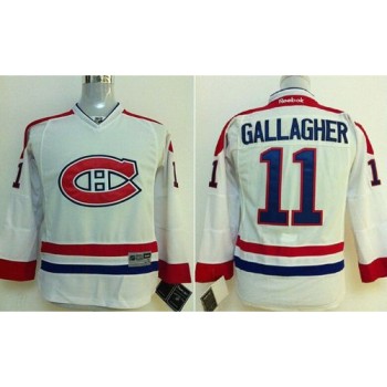 Canadiens #11 Brendan Gallagher White Stitched Youth NHL Jersey Canadiens #11 Brendan Gallagher White Stitched Youth NHL Jersey