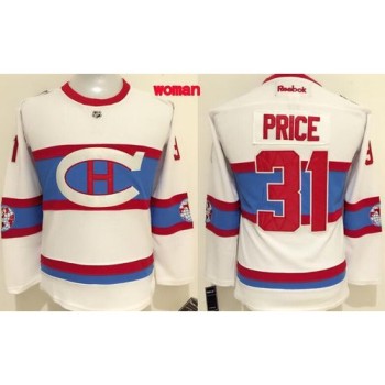 Canadiens #31 Carey Price White 2016 Winter Classic Women's Stitched NHL Jersey Canadiens #31 Carey Price White 2016 Winter Classic Women's Stitched NHL Jersey