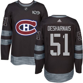 Canadiens #51 David Desharnais Black 1917-2017 100th Anniversary Stitched NHL Jersey Canadiens #51 David Desharnais Black 1917-2017 100th Anniversary Stitched NHL Jersey