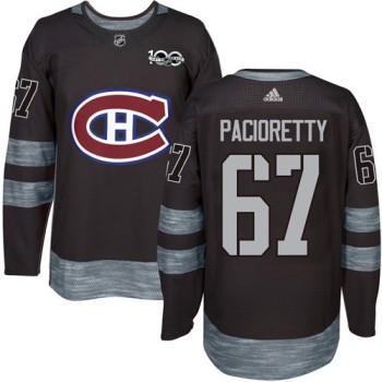 Canadiens #67 Max Pacioretty Black 1917-2017 100th Anniversary Stitched NHL Jersey Canadiens #67 Max Pacioretty Black 1917-2017 100th Anniversary Stitched NHL Jersey