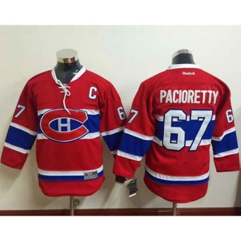Canadiens #67 Max Pacioretty Red Stitched Youth NHL Jersey Canadiens #67 Max Pacioretty Red Stitched Youth NHL Jersey