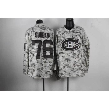 Canadiens #76 PK Subban Camo Stitched NHL Jersey Canadiens #76 PK Subban Camo Stitched NHL Jersey