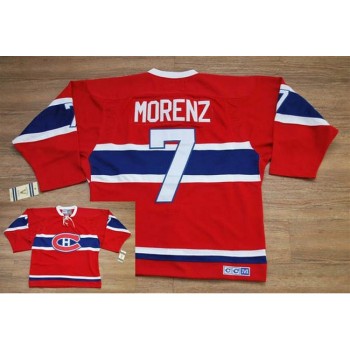 Canadiens #7 Howie Morenz Stitched Red CH CCM Throwback NHL Jersey Canadiens #7 Howie Morenz Stitched Red CH CCM Throwback NHL Jersey