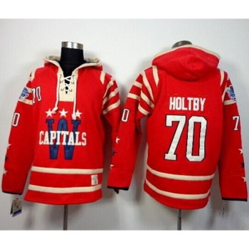 Capitals #70 Braden Holtby 2015 Winter Classic Red Sawyer Hooded Sweatshirt Stitched NHL Jersey Capitals #70 Braden Holtby 2015 Winter Classic Red Sawyer Hooded Sweatshirt Stitched NHL Jersey