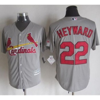 Cardinals #22 Jason Heyward Grey New Cool Base Stitched MLB Jersey Cardinals #22 Jason Heyward Grey New Cool Base Stitched MLB Jersey