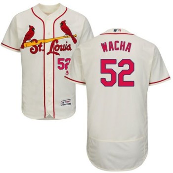 Cardinals #52 Michael Wacha Cream Flexbase Authentic Collection Stitched MLB Jersey Cardinals #52 Michael Wacha Cream Flexbase Authentic Collection Stitched MLB Jersey