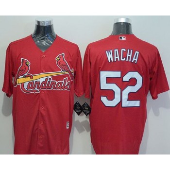 Cardinals #52 Michael Wacha Red New Cool Base Stitched MLB Jersey Cardinals #52 Michael Wacha Red New Cool Base Stitched MLB Jersey