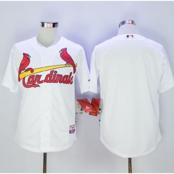 Cardinals Blank White Cool Base Stitched MLB Jersey Cardinals Blank White Cool Base Stitched MLB Jersey