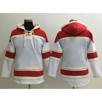 Cardinals Blank White Sawyer Hooded Sweatshirt MLB Hoodie Cardinals Blank White Sawyer Hooded Sweatshirt MLB Hoodie