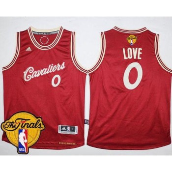 Cavaliers #0 Kevin Love Red 2015-2016 Christmas Day The Finals Patch Stitched Youth NBA Jersey Cavaliers #0 Kevin Love Red 2015-2016 Christmas Day The Finals Patch Stitched Youth NBA Jersey