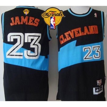Cavaliers #23 LeBron James Black ABA Hardwood Classic The Finals Patch Stitched NBA Jersey Cavaliers #23 LeBron James Black ABA Hardwood Classic The Finals Patch Stitched NBA Jersey