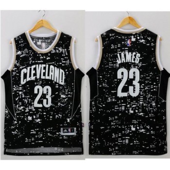 Cavaliers #23 LeBron James Black City Light Stitched NBA Jersey Cavaliers #23 LeBron James Black City Light Stitched NBA Jersey