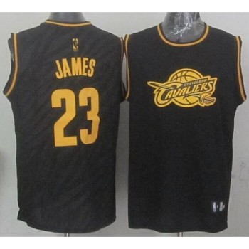 Cavaliers #23 LeBron James Black Precious Metals Fashion Stitched NBA Jersey Cavaliers #23 LeBron James Black Precious Metals Fashion Stitched NBA Jersey