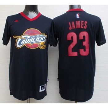 Cavaliers #23 LeBron James Black Short Sleeve Fashion Stitched NBA Jersey Cavaliers #23 LeBron James Black Short Sleeve Fashion Stitched NBA Jersey