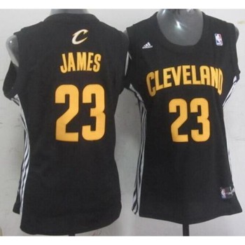 Cavaliers #23 LeBron James Black Women's Fashion Stitched NBA Jersey Cavaliers #23 LeBron James Black Women's Fashion Stitched NBA Jersey