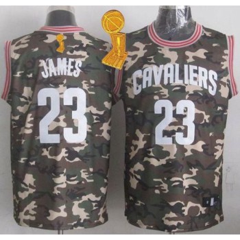 Cavaliers #23 LeBron James Camo Stealth Collection The Champions Patch Stitched NBA Jersey Cavaliers #23 LeBron James Camo Stealth Collection The Champions Patch Stitched NBA Jersey