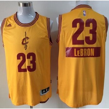 Cavaliers #23 LeBron James Gold 2014-15 Christmas Day Stitched Youth NBA Jersey Cavaliers #23 LeBron James Gold 2014-15 Christmas Day Stitched Youth NBA Jersey