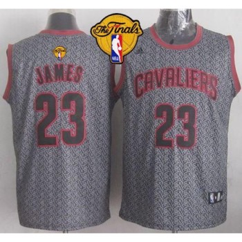 Cavaliers #23 LeBron James Grey Static Fashion The Finals Patch Stitched NBA Jersey Cavaliers #23 LeBron James Grey Static Fashion The Finals Patch Stitched NBA Jersey