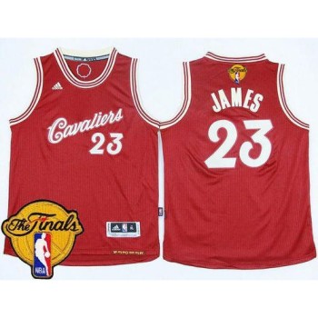Cavaliers #23 LeBron James Red 2015-2016 Christmas Day The Finals Patch Stitched Youth NBA Jersey Cavaliers #23 LeBron James Red 2015-2016 Christmas Day The Finals Patch Stitched Youth NBA Jersey