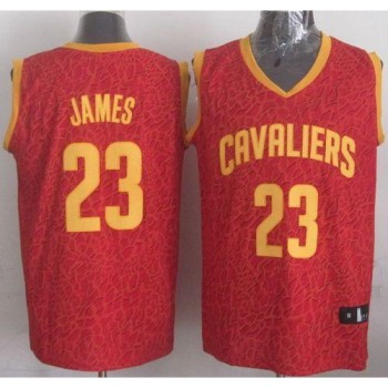 Cavaliers #23 LeBron James Red Crazy Light Stitched NBA Jersey Cavaliers #23 LeBron James Red Crazy Light Stitched NBA Jersey