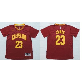 Cavaliers #23 LeBron James Red Short Sleeve Stitched NBA Jersey Cavaliers #23 LeBron James Red Short Sleeve Stitched NBA Jersey