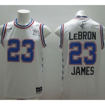 Cavaliers #23 LeBron James White 2015 All Star Stitched NBA Jersey Cavaliers #23 LeBron James White 2015 All Star Stitched NBA Jersey