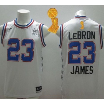 Cavaliers #23 LeBron James White 2015 All Star The Champions Patch Stitched NBA Jersey Cavaliers #23 LeBron James White 2015 All Star The Champions Patch Stitched NBA Jersey