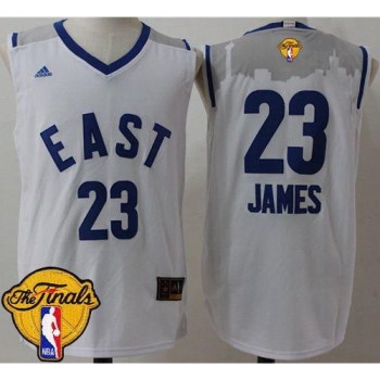 Cavaliers #23 LeBron James White 2016 All Star The Finals Patch Stitched NBA Jersey Cavaliers #23 LeBron James White 2016 All Star The Finals Patch Stitched NBA Jersey