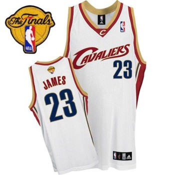 Cavaliers #23 LeBron James White The Finals Patch Stitched Youth NBA Jersey Cavaliers #23 LeBron James White The Finals Patch Stitched Youth NBA Jersey