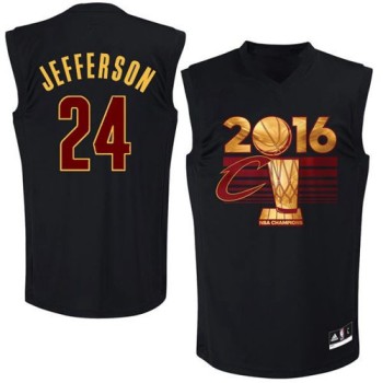 Cavaliers #24 Richard Jefferson Black 2016 NBA Finals Champions Stitched NBA Jersey Cavaliers #24 Richard Jefferson Black 2016 NBA Finals Champions Stitched NBA Jersey