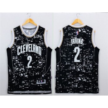 Cavaliers #2 Kyrie Irving Black City Light Stitched NBA Jersey Cavaliers #2 Kyrie Irving Black City Light Stitched NBA Jersey
