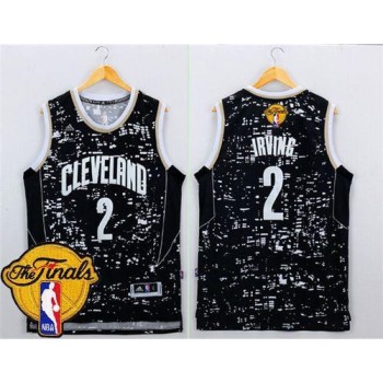 Cavaliers #2 Kyrie Irving Black City Light The Finals Patch Stitched NBA Jersey Cavaliers #2 Kyrie Irving Black City Light The Finals Patch Stitched NBA Jersey