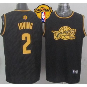 Cavaliers #2 Kyrie Irving Black Precious Metals Fashion The Finals Patch Stitched NBA Jersey Cavaliers #2 Kyrie Irving Black Precious Metals Fashion The Finals Patch Stitched NBA Jersey