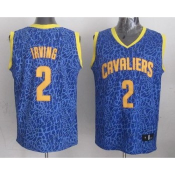Cavaliers #2 Kyrie Irving Blue Crazy Light Stitched NBA Jersey Cavaliers #2 Kyrie Irving Blue Crazy Light Stitched NBA Jersey