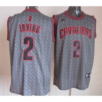 Cavaliers #2 Kyrie Irving Grey Static Fashion Stitched NBA Jersey Cavaliers #2 Kyrie Irving Grey Static Fashion Stitched NBA Jersey