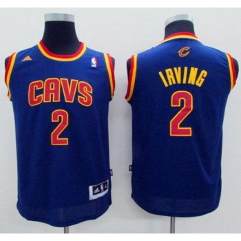 Cavaliers #2 Kyrie Irving Navy Blue Stitched Youth NBA Jersey Cavaliers #2 Kyrie Irving Navy Blue Stitched Youth NBA Jersey
