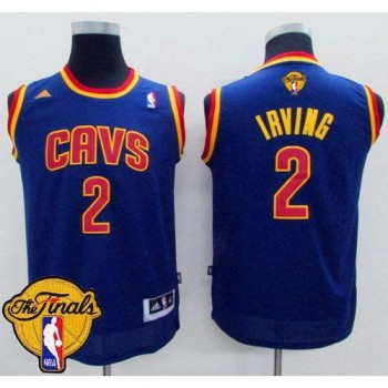 Cavaliers #2 Kyrie Irving Navy Blue The Finals Patch Stitched Youth NBA Jersey Cavaliers #2 Kyrie Irving Navy Blue The Finals Patch Stitched Youth NBA Jersey