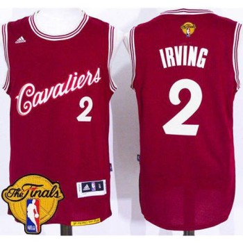 Cavaliers #2 Kyrie Irving Red 2015-2016 Christmas Day The Finals Patch Stitched NBA Jersey Cavaliers #2 Kyrie Irving Red 2015-2016 Christmas Day The Finals Patch Stitched NBA Jersey